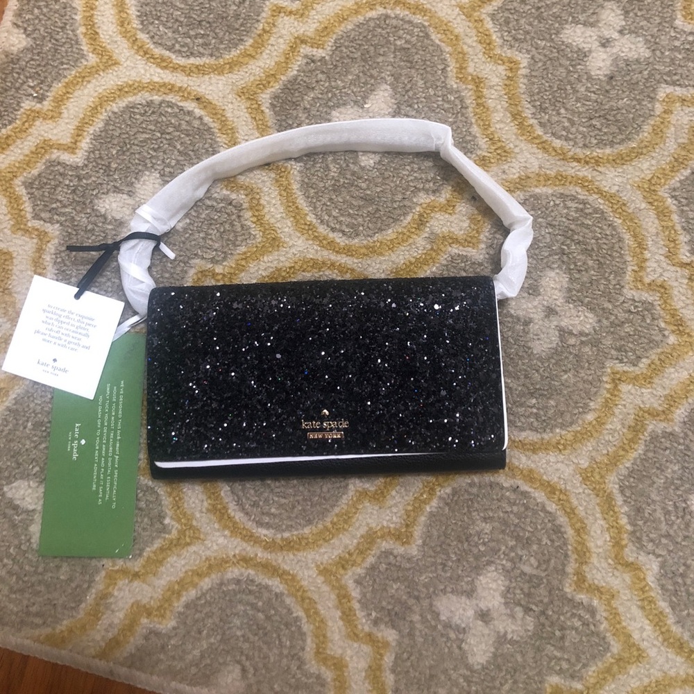 Kate Spade Clutch with Removable Chain